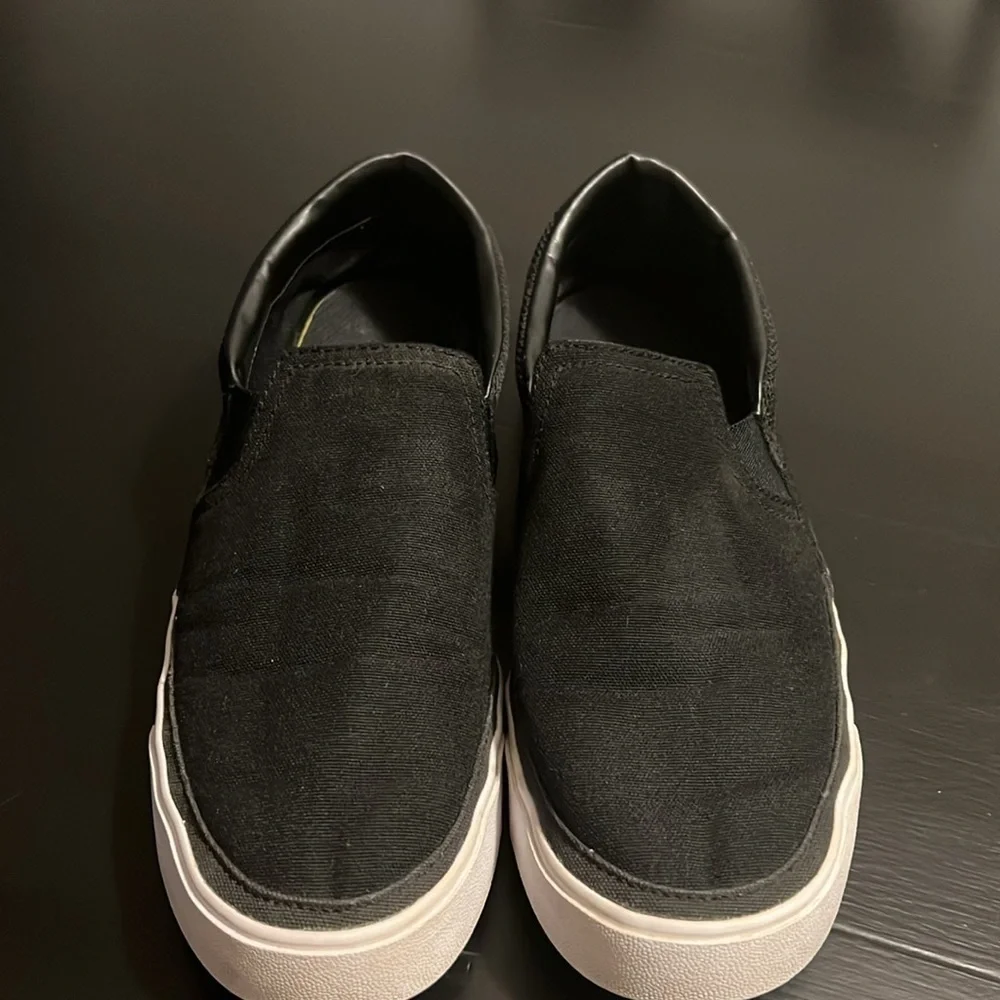 Nike Womens Court‎ Royale AC Canvas Slip On Shoes Black White 11